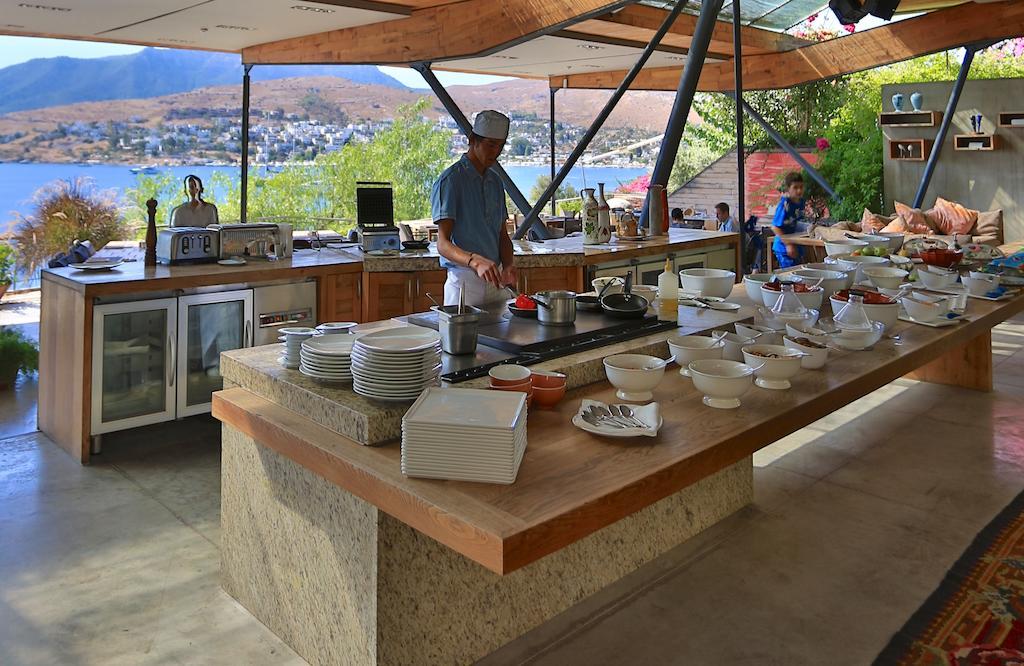 Macakizi Hotel โกลเติร์กบูคู ร้านอาหาร รูปภาพ